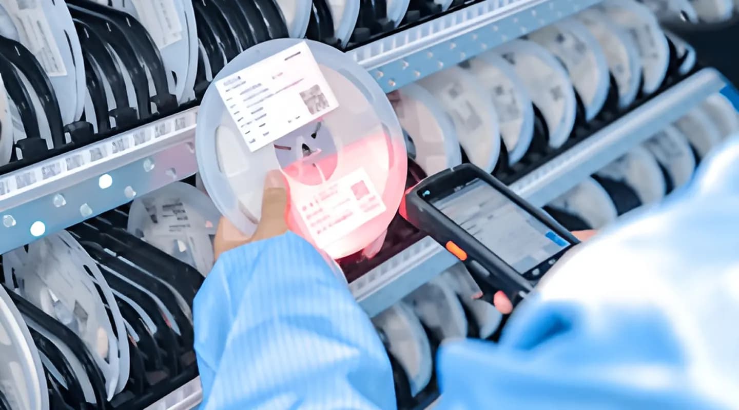 Barcode verification stage