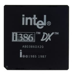 INTEL A80386DX-20