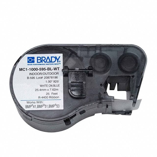Brady Corporation MC1-1000-595-BL-WT