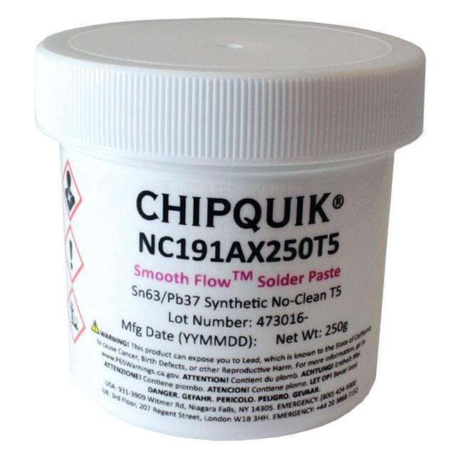 Chip Quik Inc. NC191AX250T5