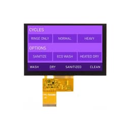 Displaytech DT050TFT-TS