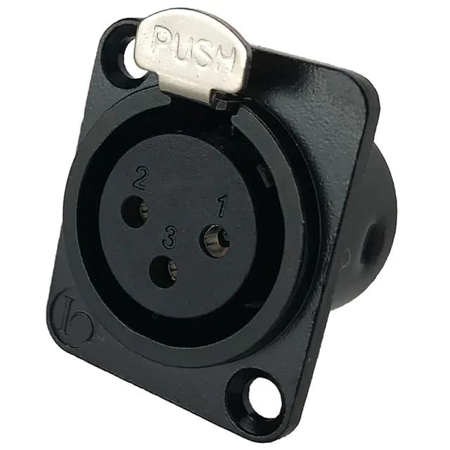 IO Audio Technologies IO-XLR3-F-BK-JL