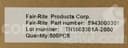 Fair-Rite Products Corp. 5943000301