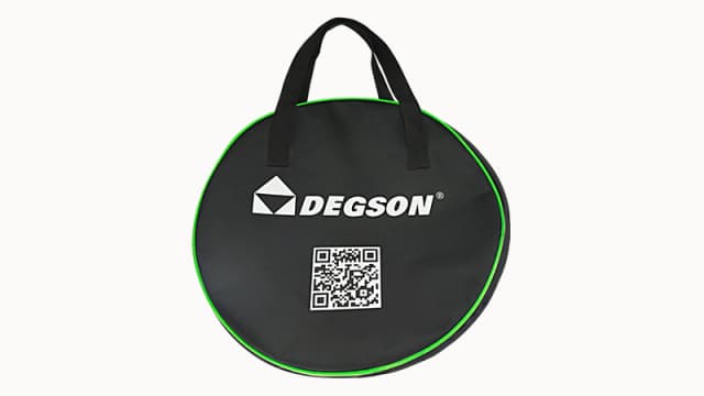 DEGSON PORTABLE BAG FOR EV CHARGER (WITHOUT LOGO) GREEN FRAME