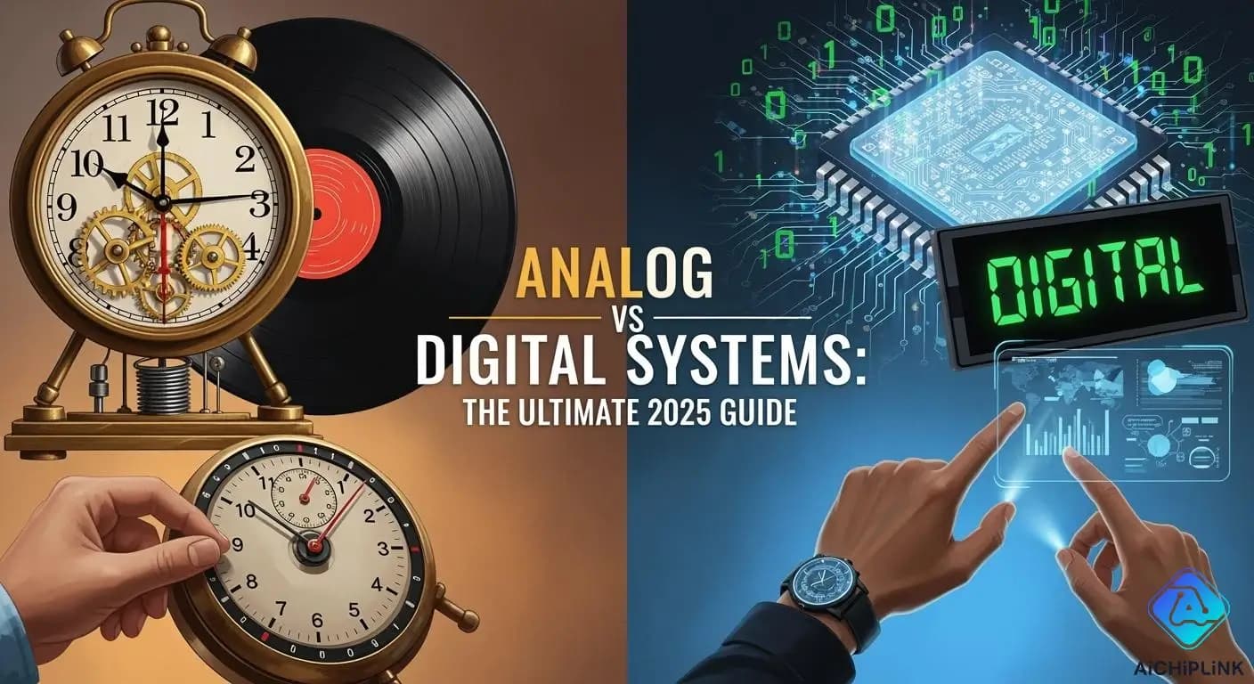 Analog vs Digital Systems The Ultimate 2025 Guide