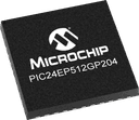 Microchip PIC24EP512GP204-I/ML