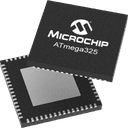 Microchip ATMEGA325V-8AU