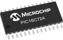 Microchip PIC16C72A-20I/SP