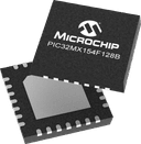 Microchip PIC32MX154F128B-I/MM
