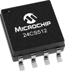 Microchip 24CS512-E/MS