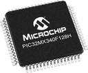 Microchip PIC32MX340F128H-80I/PT
