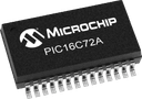 Microchip PIC16C72A-20I/SP