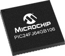 Microchip PIC24FJ64GB106-I/MR