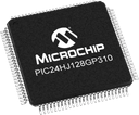 Microchip PIC24HJ128GP310-I/PF