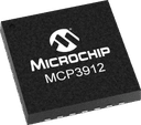 Microchip MCP3912A1-E/MQ