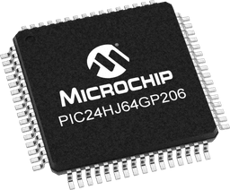 Microchip PIC24HJ64GP206-I/PT