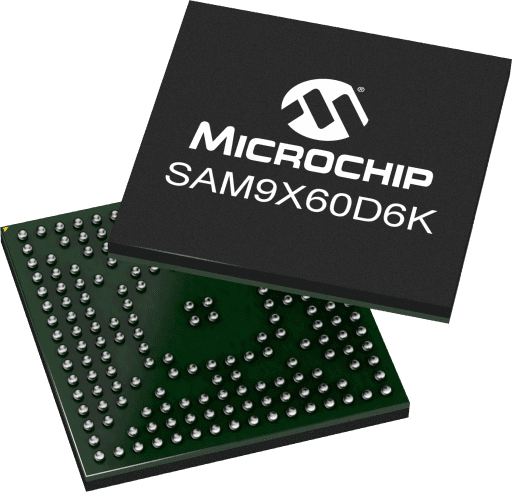 Microchip SAM9X60D6K-I/4GB