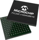 Microchip PIC24FJ1024GB610-I/BG