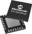 Microchip PIC18F24K22-E/MV