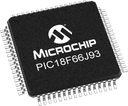 Microchip PIC18F66J93-I/PT