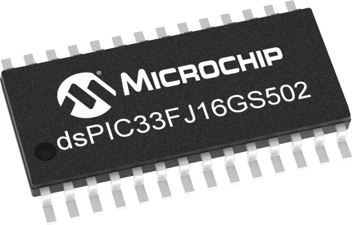 Microchip DSPIC33FJ16GS502-I/MM