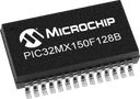 Microchip PIC32MX150F128B-I/ML