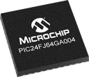Microchip PIC24FJ64GA004-E/ML
