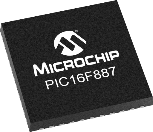 Microchip PIC16F887T-I/ML