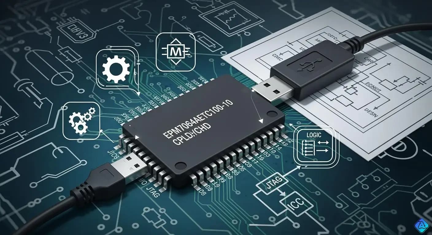 EPM7064AETC100-10 CPLD: Pinout, Features, Programming, and Applications