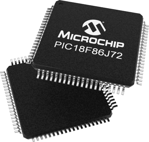 Microchip PIC18F86J72-I/PT
