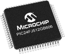 Microchip PIC24FJ512GB606-I/PT