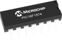 Microchip PIC16LF1574-I/JQ