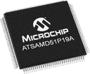 Microchip ATSAMD51P19A-AU