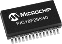 Microchip PIC18F25K40-I/MV