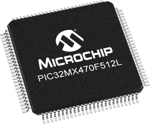 Microchip PIC32MX470F512L-120/PT
