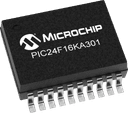 Microchip PIC24F16KA301-I/SS
