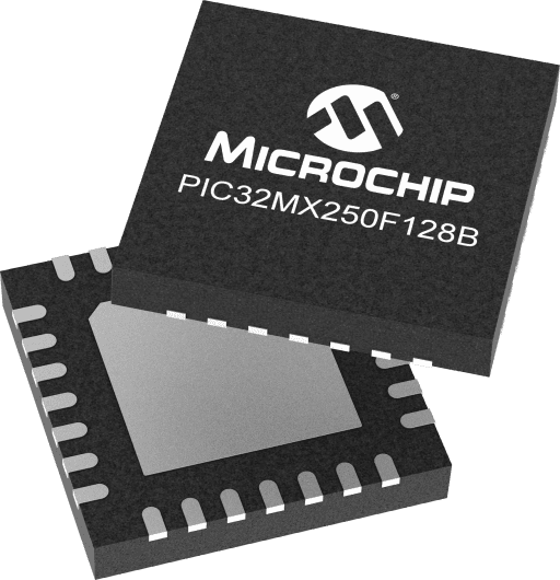 Microchip PIC32MX250F128B-I/ML