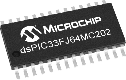 Microchip DSPIC33FJ64MC202-I/MM