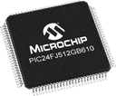 Microchip PIC24FJ512GB610-I/BG