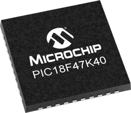 Microchip PIC18LF47K40-I/ML