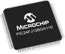 Microchip PIC24FJ128GA110-I/PF