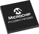 Microchip PIC32MX174F256DT-V/PT